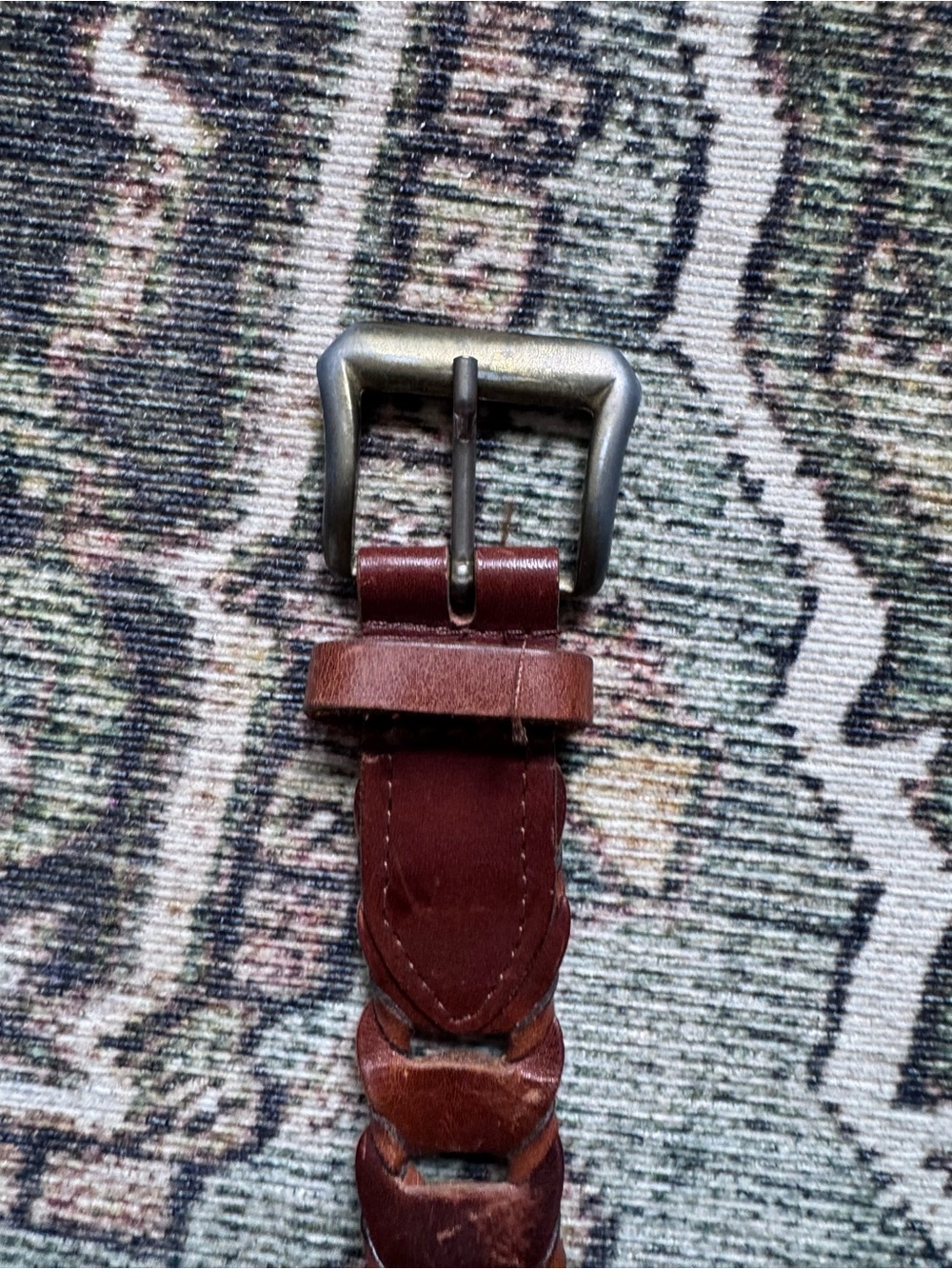 Vintage the Limited Genuine Leather Ladder Belt M/L - Picture 2 of 5